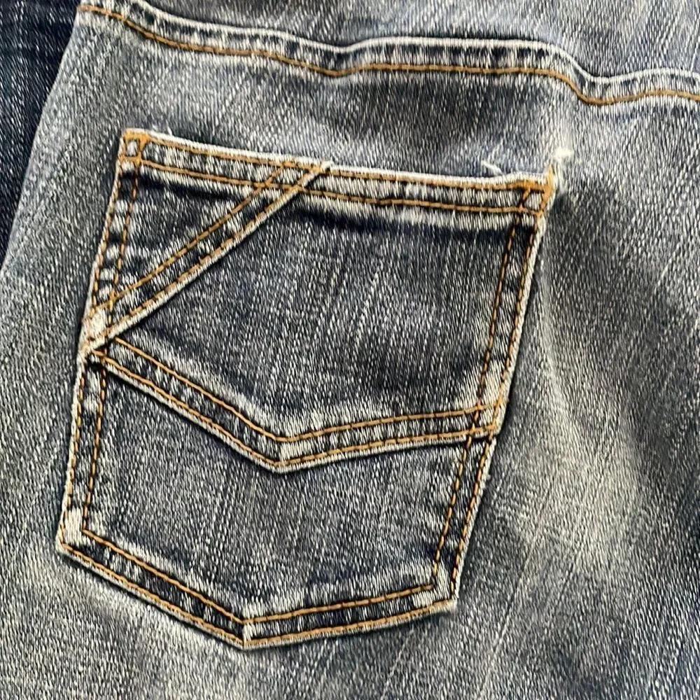 Buffalo David Bitton Rox-X women’s jeans faded distressed bootcut‎ Y2K size 28